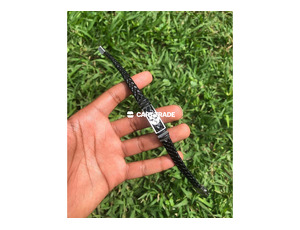 Black & White Wristwatch Strap - 3