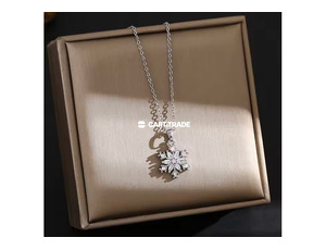 Elegant Snowflake Necklaces-Gold and Silver touch - 2