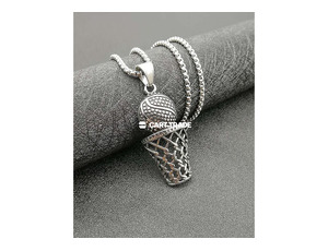 Basketball Hoop Necklace - 3