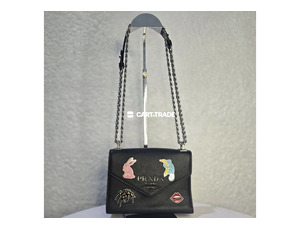 Pre-Owned Prada Monochrome Shoulder Bag - 2