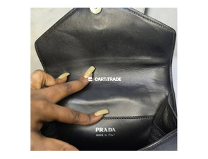 Pre-Owned Prada Monochrome Shoulder Bag - 6