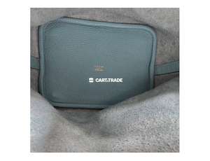 Pre-Owned Vibrant Turquoise Leather Tote Bag - 3