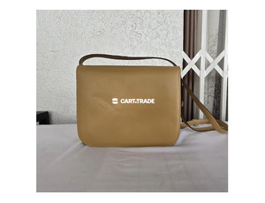 Pre-Owned Céline Khaki Leather Crossbody Bag - 3