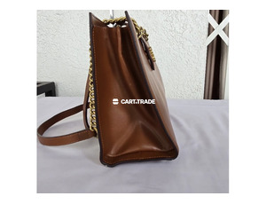 Pre-Owned BELLE Brown Leather Handbag - 3