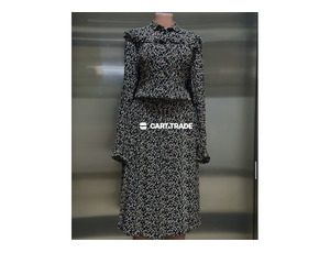 Refined Collared Floral Dress with Button Detail