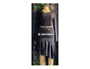 Dark Ruffle Dress