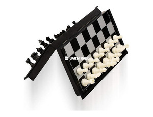 Chess Game, Foldable and magnetic Travel Board