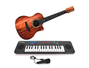 2 in 1 Entertainment and Learning Music Set