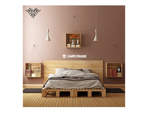 Pallete Platform Bed 2m*2m (Pallete Furniture)