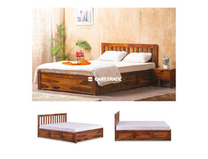 Mission Bed (King Size) 2m*2m Muvura wood