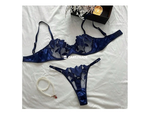 Blue bold lingerie sets