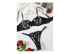 Black lightweight lingerie