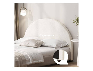 NEW CURVED HEADBOARD BED
