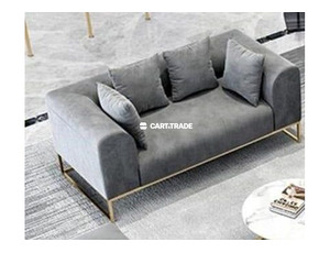 BEAUTIFUL GREY FABRICS SOFA