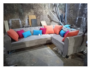 LIVING ROOM L SHAPED SOFA