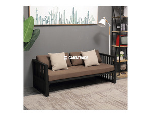 MODERN STEEL CUSHION CHAIR/SOFA