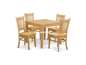 WOOD DINNING TABLE SET