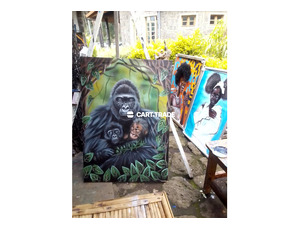 Mamy Gorilla Art