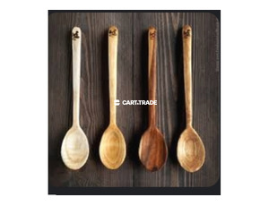 Wooden eating fork