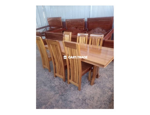 BEAUTIFUL DINNING SET RIBUYU WOOD