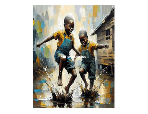 Children Paint