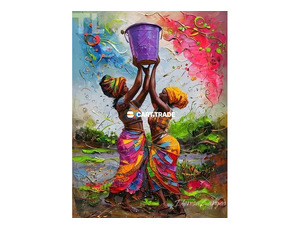 Woman Paint