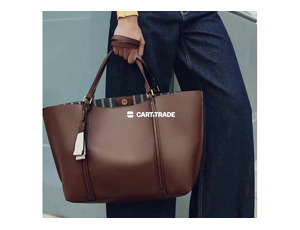 Zara Brown Tote Bag