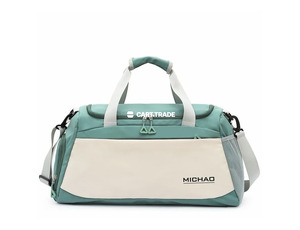 MICHAO Green Duffle Gym Bag