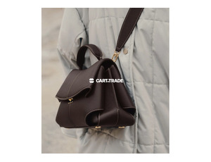 Polène Ebony Mokki Handbag