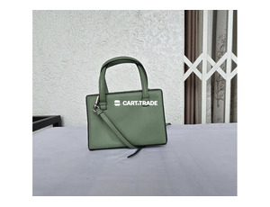 Green Leather Crossbody Bag