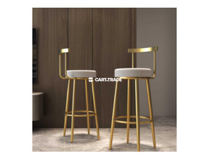 CHEAP HOME KITCHEN GOLD HIGH CHAIR