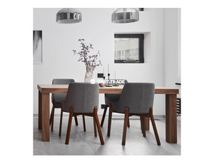 LUXURY ITALIAN TOP WOODEN DINNING
