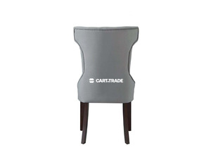 MODERN TUFTED HIGH BACK BAR CHAIR - 2
