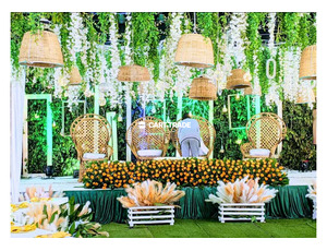 Bamboo wedding Decor
