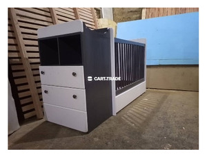 CONVERTIBLE TWIN BABY CRIB