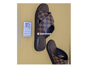Checkered Strap Sandals