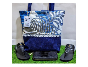 Chic Tote Bag & Sandals Set