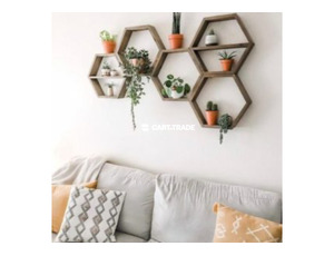 LARGE HEXAGON SHELVES HONEYCOMB SHELVES