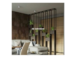 MODERN LIVING ROOM PARTITION WALL DESIGN