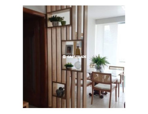 MODERN LIVING ROOM PARTITION WALL DESIGN
