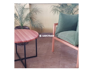 Coffee table with chair