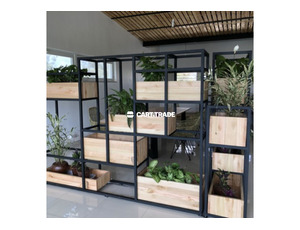 Metal and Eucalyptus Partitioners