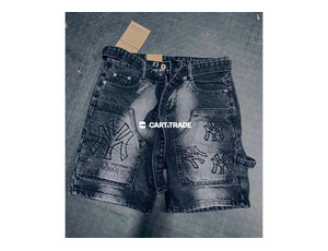 BY&NY Graphic Denim Short