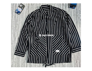 Striped Button-Down Shirt