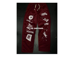 Louis Vuitton-inspired jogging pants