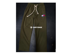 Tommy-Hilfiger Olive Green Joggers