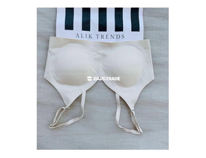 Beige Seamless Bra