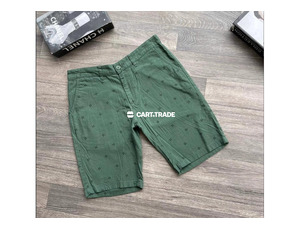 Patterned Green Shorts