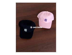 Black & Pink NY Baseball Cap