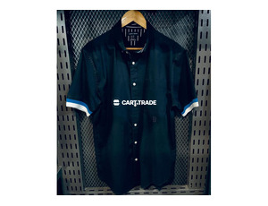 Tommy Hilfiger Black Button-Up Shirt